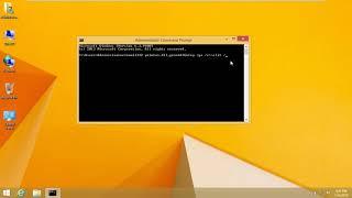 How to install network printer through dos command in windows 8 1 & 10