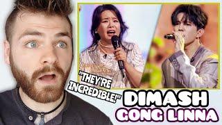 Reacting to Dimash Qudaibergen & Gong Linna - "Become A Poet" | Singing With Legends | REACTION