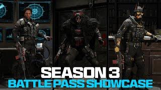 FULL MW3 Season 3 Battle Pass Operators SHOWCASE! (Battle Pass Tiers & Operators) - Modern Warfare 3