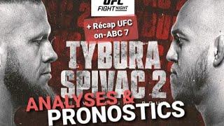 UFC on-ESPN 61 - Tybura vs Spivac 2 - Analyses & Pronostics #ufc #mma #ufcfightnight