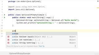 Advance JAVA Full Course - 78 Java8+  empty, ofNullable, Of