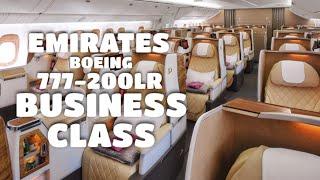 Emirates Boeing 777-200LR Business Class Bangalore to Dubai