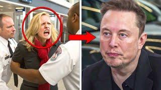 Woman Refused To Let Elon Musk Board First-Class, She Instantly Regretted It When He Said THIS!