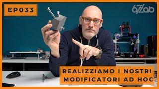 EP033 - I modificatori, come  crearli e posizionarli in fase di progettazione - tutorial Fusion360