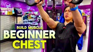 Chest and Tricep Workout at Gym for Beginners with Machine | Planet Fitness Best Machine for Chest