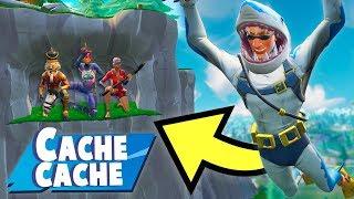 UNE CACHETTE INTROUVABLE !! (cache cache fortnite)