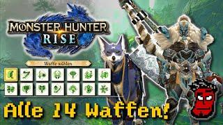 Monster Hunter Rise: Alle 14 Waffen | Welche ist die Richtige für euch? | Gameplay [Deutsch German]