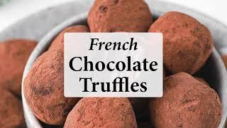 French Chocolate Truffles