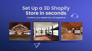 Set Up a 3D Shopify Store in Seconds With Odyssey3D Now!