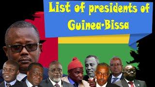 List of presidents of Guinea Bissau