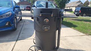 Drum Smoker Management on The Oklahoma Joe's Bronco