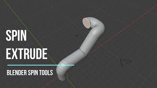 I try Spin Extrude Blender 3d tools