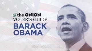 The Onion Voter's Guide To Barack Obama