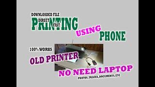 ||| Simple Tricks ||| FAST PRINTING USING PHONE