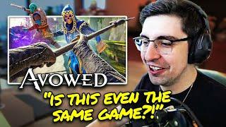 This game went from TERRIBLE to HYPE.. - Shroud reacts to Avowed