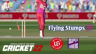 Cricket 22 - Welsh Fire vs Northern Super Chargers - Wicket Hall - Vj Cric11Gamer