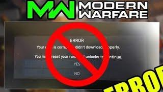 How to fix dev error 6034, Xbox only  Call of Duty Modern Warfare