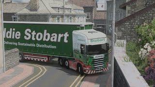Ultra Realism ETS2! | Eddie Stobart H3859 'Masie' Scania R490 | Super Tight Delivery To Hawes!