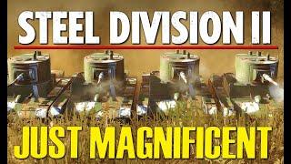 MOST INCREDIBLE firing lines YOU'VE EVER SEEN! Over 200 T-26s!  | Steel Division 2 Gameplay