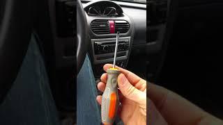 How to start your engine without a key barrel - broken ignition switch barrel - Opel Vauxhall