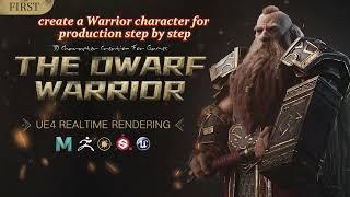 The Dwarf Warrior: 3D Character Creation For Game