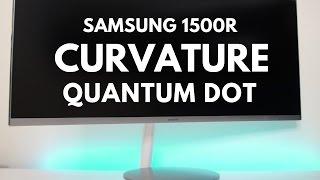 Samsung CF791 1500R Curvature 34" Quantum Dot Display Gaming Monitor | Overview