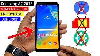 Samsung A7 2018 HARD RESET & FRP UNLOCK 2021 (New Trick )