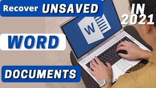 How to Recover Unsaved/Deleted Word Documents on Windows? (100% works)
