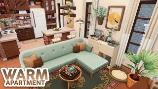 Warm Apartment // The Sims 4 Speed Build: Apartment Renovation