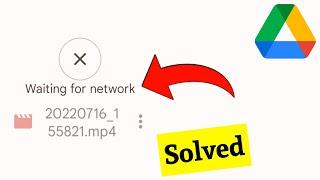 Google Drive Waiting For WiFi Problem | Google Drive Upload Problem Waiting For WiFi