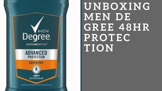 Unboxing men degree 48-hour protection with motionsense