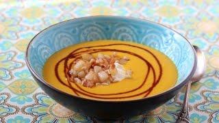 Butternut Squash and Pear Soup without a Pot