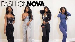 FASHION NOVA TRY-ON HAUL 2024 (ED HARDY SET, CARGO PANTS, TWO PIECES SETS AND MORE)