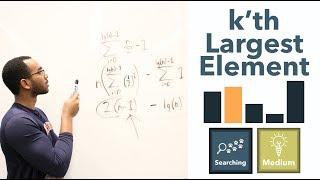 Find the k'th Largest or Smallest Element of an Array: From Sorting To Heaps To Partitioning