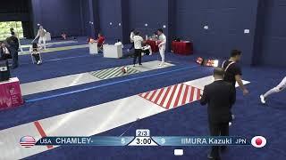 2024 145 T32 15 M F Individual Shanghai CHN GP 8 IIMURA JPN vs CHAMLEY WATSON USA