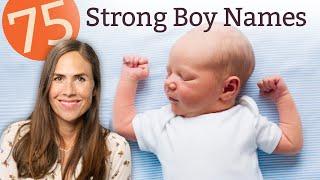 75 Strong Boy Names to Rule Your Name List - Names & Meanings!