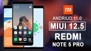 Redmi Note 5 Pro MIUI 12.5 With Android 11.0 | 30+ New Features Unlocked