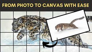 How to Enlarge a Small Image for a Large Canvas