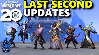 Blizzard Adds In Some Final Changes To 11.0.5, Double Twitch Drops & MORE World of Warcraft NEWS