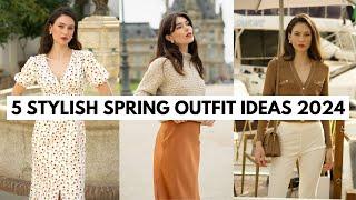 5 Stylish Spring Outfit Ideas 2024