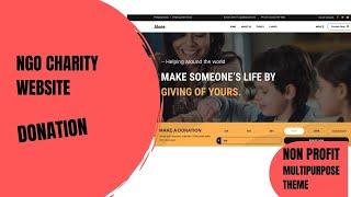 Create NGO Charity Multipurpose Website | Non-Profit, Fundraising Theme | Alone WordPress Theme