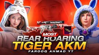 Most Rear Roaring Tiger AKM Maxing out |  PUBG MOBILE 