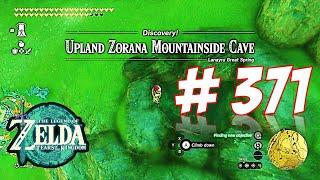 Upland Zorana Mountainside Cave The Legend Of Zelda Tears of the Kingdom Gameplay Nintendo Switch