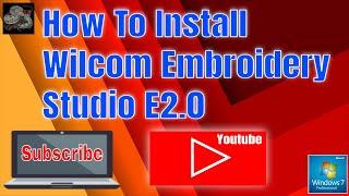 #How to Install Wilcom e2.0 / Software House /#wilcom embroidery studio e2.0,#install wilcom e2.0,