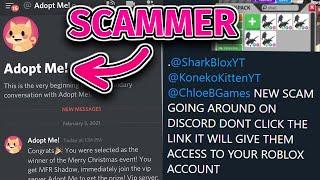 roblox adopt me scam bots are now on DISCORD...