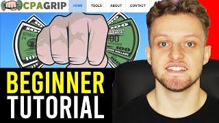 CPAGRIP Tutorial For Beginners 2022 (Make Money CPA Marketing For Beginners)