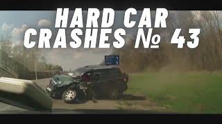 HARD CAR CRASHES / FATAL CAR CRASHES / FATAL ACCIDENT / SCARY ACCIDENTS - COMPILATION № 43