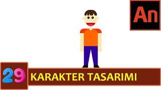 Ders 29 -  Karakter Tasarımı | Adobe Animate CC Dersleri