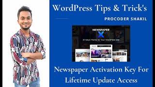 Newspaper 11 Latest Premium Theme Free Activation Key with lifetime update access 2021 #newspaper