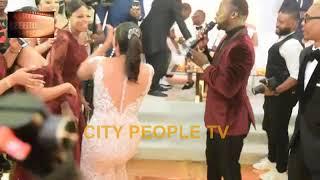 See How Bolanle Ninalowo & Reminisce Scatter 9ice Wedding In Lagos